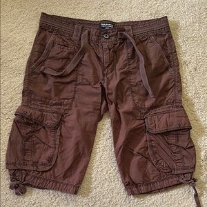 Polo by Ralph Lauren Brown Cargo Shorts Relaxed Fit